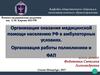 Организация оказания медицинской помощи населению РФ в амбулаторных условиях. Организация работы поликлиники и ФАП