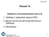Элементы оптоэлектроники. Приборы с зарядовой связью. Светодиоды. (Лекция 14.2)