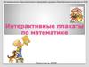 Интерактивные плакаты по математике