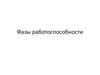 Фазы работоспособности