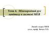 Тема 4. Міжнародний рух капіталу в системі МЕВ