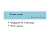 Теория графов. Определения и примеры. Пути и циклы