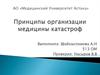 Принципы организации медицины катастроф