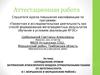 Аттестационная работа. «Определение уровня загрязнения атмосферного воздуха отработанными газами от автотранспорта»