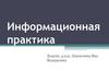 Информационная практика. Отчет о мониторинге СМИ