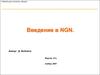 Краткое введение в NGN для NSS