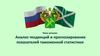Анализ тенденций и прогнозирование показателей таможенной статистики