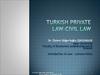 Turkish private law civil law