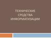 Технические средства информатизации. Системные платы