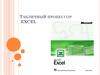 Табличный процессор MS Excel