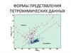 Формы представления петрохимических данных