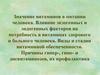 Значение витаминов в питании человека. Влияние экзогенных и эндогенных факторов на потребность в витаминах человека