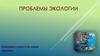Проблемы экологии