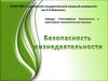 Введение в курс "Безопасность жизнедеятельности"