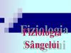 Fiziologia sângelui