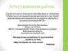 Аттестационная работа. Мир построен на силе чисел