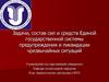 Задачи, состав сил и средств Единой государственной системы предупреждения и ликвидации чрезвычайных ситуаций
