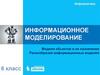 Модели объектов и их назначение. Разнообразие информационных моделей