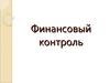 Финансовый контроль