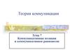 Теория коммуникации. (Тема 7). Коммуникативная позиция и коммуникативное равновесие