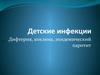 Детские инфекции. Дифтерия, коклюш, эпидемический паротит