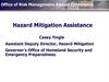 Hazard mitigation assistance