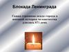 Блокада Ленинграда
