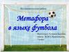 Метафора в языке футбола