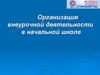 Организация внеурочной деятельности в начальной школе