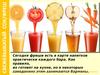 Изготовление коктейлей. Свежевыжатый сок