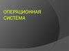 Операционная система