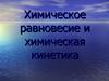 Химическое равновесие и химическая кинетика