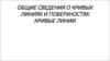 Общие сведения о кривых линиях и поверхностях