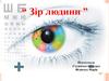Зір людини. Офтальмологія