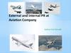 External and internal PR at аviation сompany