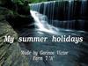 My summer holidays