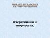 М.Е. Салтыков-Щедрин. Очерк жизни и творчества