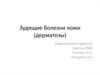 Зудящие болезни кожи (дерматозы)