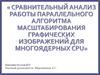 Сравнительный анализ работы параллельного алгоритма масштабирования графических изображений для многоядерных CPU