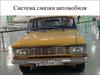 Система смазки автомобиля