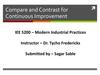 Compare and Contrast for Continuous Improvement
