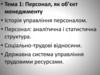 Персонал як об’єкт менеджменту