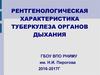 Рентгенологическая характеристика туберкулеза органов дыхания