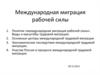 Международная миграция рабочей силы