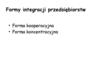 Formy integracji przedsiębiorstw