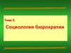 Социология бюрократии