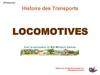 Histoire des transports locomotives