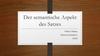 Der semantische Aspekt des Satzes