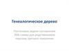 Генеалогическое дерево