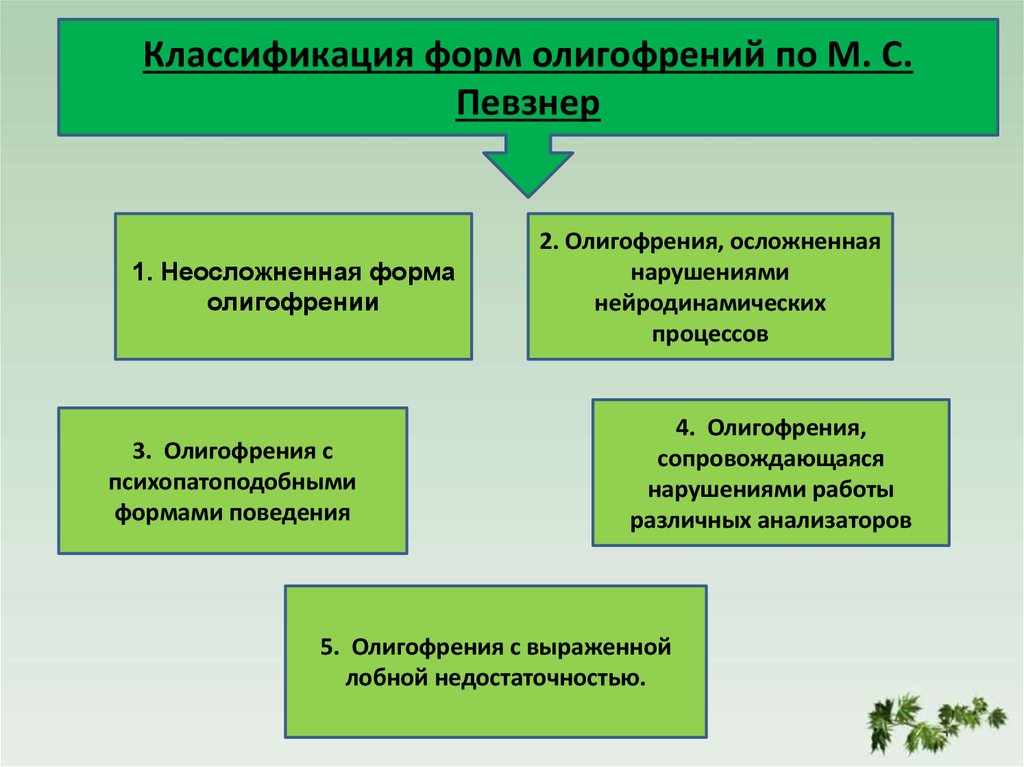 Презентация на тему классификация умственной отсталости